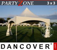 Tonnelle de réception PartyZone 3x3 m PVC